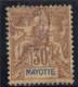 MAYOTTE 1892-99 Y&T OBL 9 Aminci Coin Gauche Superieur - Altri & Non Classificati