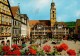 Bad Mergentheim - Marktplatz - Market Square - 6990 - Germany - 1986 Gelaufen - Bad Mergentheim