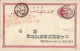 JAPON - REPIQUAGE Sur CARTE POSTALE ENTIER - Cartoline Postali