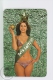 Vintage 1979 Small/ Pocket Calendar - Bath Suit Sexy Lady Queen - Hungarian Gaming - Toto Lotto - Tamaño Pequeño : 1971-80