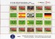 Europa-Champion Team Espana 2008 Österreich ZD 5 Im Kleinbogen ** 5€ Fussball-EM Hoja Hb M/s Soccer Se-tenant Bf Austria - Persoonlijke Postzegels