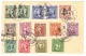 China Ungebrauchte Ganzsache Mit Auf Der Rückseite 14 Gestempelten Marken - 1912-1949 République