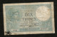 FRANCE - BANQUE De FRANCE - 10 Francs MINERVE (PA. 16 - 1 - 1941) - 10 F 1916-1942 ''Minerve''