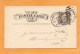 United States 1885 Card Mailed - ...-1900