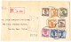 China R-Brief Shanghai Nach Boston USA ( Links Etwas Abgekürzt) - 1912-1949 République