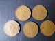 Grande Bretagne 5 Pièces De 2 New Pence 1971, 1980, 1987 - 2 Pence & 2 New Pence