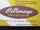 Buvard CITRONEIGE Crème Pour Les Mains Et Dissolvant. Années 50. TBEtat - Parfums & Beauté