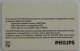 FRANCE - Philips - Demo / Test - Smart Card - TB100 - Mint - Privées