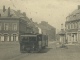 Saint-Ghislain - La Bibliothèque Et Le Passage De L'Ourse - Tram - Feldpost 1917 ( Voir Verso ) - Saint-Ghislain