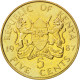 Monnaie, Kenya, 5 Cents, 1987, SPL, Nickel-brass, KM:17 - Kenya