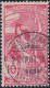 Schweiz 1900-12-26 BIEL Auf 10Rp. UPU Zu#78B Abart Armband - Variétés