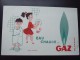 3 BUVARDS Sur Le GAZ. Dessins De FIX-MASSEAU. Années 50. Chauffage Cuisine Eau Chaude Famille Enfants.TBEtat - Elektrizität & Gas