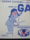 Delcampe - 3 BUVARDS Sur Le GAZ. Dessins De FIX-MASSEAU. Années 50. Chauffage Cuisine Eau Chaude Famille Enfants.TBEtat - Elektrizität & Gas