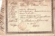 CREUSE - AUBUSSON - PASSEPORT - PASSE PORT DE MR PÏERRE LURON , MACON - SIGNE GUILLAUME ROGIER , MAIRE D'AUBUSSON - 1835 - Documents Historiques