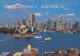 Australia PPC Sydney Airmail Par Avion Label & DKU Australien Julen 1992 Vignette Uncancelled Card To Denmark (2 Scans) - Cartas & Documentos
