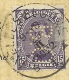 139 Op Kaart Met Stempel ELSENE Met Firmaperforatie (perfin) "B.O. " Van Banque D'Outremer / Bruxelles - 1909-34