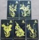 Thailand - LENSO, Tha: 131-135, Animals In Himapana Forest (5 Cards), 300/500 &#3647;, Exp 2004,  Used - Thailand