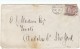 2 1/2 Pence Stamp (Sc#101) On 1884 Cover Sent To Tivoli New York State From Glasgow - Brieven En Documenten