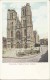 Bruxelles,   L'Eglise Sainte Gudule.   1900  Mooie Gekleurde Kaart Versierd Met Glinstersteentjes!! - Monumenti, Edifici