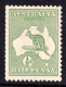 Australia 1913 Kangaroo 1/2d Green 1st Wmk MH - Listed Variety - Mint Stamps