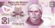 MEXICO 50 PESOS PINK MAN FRONT & BUILDING BUTTERFLY BACK POLYMER DATED 19-06-2006 UNC P.123a READ DESCRIPTION ! - Mexiko