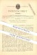 Original Patent - Joseph E. Cousté & Francis Mac Donald Robertson In London , 1883 , Federhalter Mit Tintenbehälter !!! - Schreibgerät