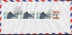 China Airmail Par Avion PEKING 1995 Cover Brief To NEW YORK United States 3-Stripe (2 Scans) - Covers & Documents