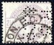 2&frac12;d.  Lilac  SG 190  Perfin &laquo;R.B. &amp; Co&raquo; - Usados