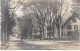 Auburn Maine, Court Street Scene, House Architecture, C1900s Vintage Real Photo Postcard - Auburn