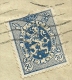 285 Op Brief Met Stempel BRUXELLES, Met Firmaperforatie (perfin) " S A S " Van Societe Anonyme SIEMENS - 1909-34