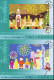 HONG KONG-GRANDE BRETAGNE 1996   Noël Entiers Postaux  "Merry Christmas" :  2 Lots De 6 Cartes Chacun - Enteros Postales