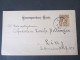 Delcampe - Österreich Ganzsachen Ausgabe 1883 Fingerhut Stempel Usw. 12 Stück! Wohlgeboren, Korrespondenz An Eine Frau In Linz - Otros & Sin Clasificación