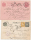 EB24 - NETHERLANDS INDIES 5 Maritime Cards 1881/1893 - NED INDIE VIA BRINDISI - Nederlands-Indië