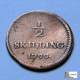 Suecia - 1/2 Skilling - 1799 - Suecia