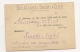 Post Card One Penny Victoria GA + Zudruck Balaclava Social Club  Melbourne 25.10.1892 (4823) - Covers & Documents