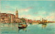 VENEZIA CANAL GRANDE ALBERGHI ILLUSTRATEUR SIGNEE - Venezia