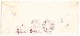 China Flugpost Brief Peking (Flug Nach SHAI) Danach  S/S Pres  Nach Port Henry USA Mit Rotem Sonderstempel (mit Inhalt) - 1912-1949 République