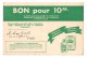 CP Entier Postal - Publicité - Colgate Palmolive - Carte Bon Valeur - Rare - - Publicité