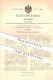 Original Patent - Gottfried Liessem & Peter Laufenberg In Köln , 1903 , Schulbank , Schule !!! - Historical Documents