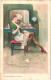 6 Postcards Illustrator  Signed  Bompard   Serie 7907 Jeux De Cartes, Mode Fashion Woman Storia Amore Amour : Il M'aime - Bompard, S.