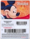 Disneyland Resort,  Anaheim, CA., U.S.A.  Admission Ticket Card On Its Backer # Dt-186a - Disney-Pässe