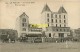 Cpa 29 Le Pouldu, Les Grands Sables, Hotel Des Bains, Charrettes, Calèche, Cabines...., Affranchie 1910 - Le Pouldu