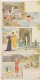 Louis Lessieux Art Nouveau Le Bain Serie De 9 Cp Prehistoire Egypte Grece Maure Venise Rome - Lessieux