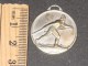 Médaille Gendarmerie Nationale (française) - Médaille Argentée (argent ?) Pas De Poiçon. Skieur Sur Avers - 1 - Police & Gendarmerie
