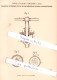 Original Patent - Theod. Lützeler In Mülheim A. Rhein , 1893 , Rieselständer Mit Glaslagern  !!! - Historische Dokumente