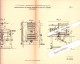 Original Patent - W. Schlüter In Neuenhagen B. Oderberg-Bralitz , 1883 , Ziegel-Abschneideapparat , Bad Freienwalde !!! - Neuenhagen B. Berlin