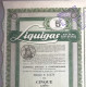 LIQUIGAS - SOCIETA' PER AZIONI  /   TITOLO  AZIONARIO DA 5  AZIONI  _  1960 - Electricidad & Gas