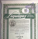 LIQUIGAS - SOCIETA' PER AZIONI  /   TITOLO  AZIONARIO DA 5  AZIONI  _  1960 - Electricité & Gaz