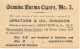 LBL22 - BIRMANIE EP CP REPIQUAGE TABAC RANGOON / KOTGARH 20/12/1902 - Burma (...-1947)