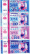 BILLETS DE BANQUE DE CULTE Chine  BANKNOTES OF WORSHIP China 10/20/50100/500/1000/5000/10000  HELL MONEY (lot De 8) - Fiktive & Specimen